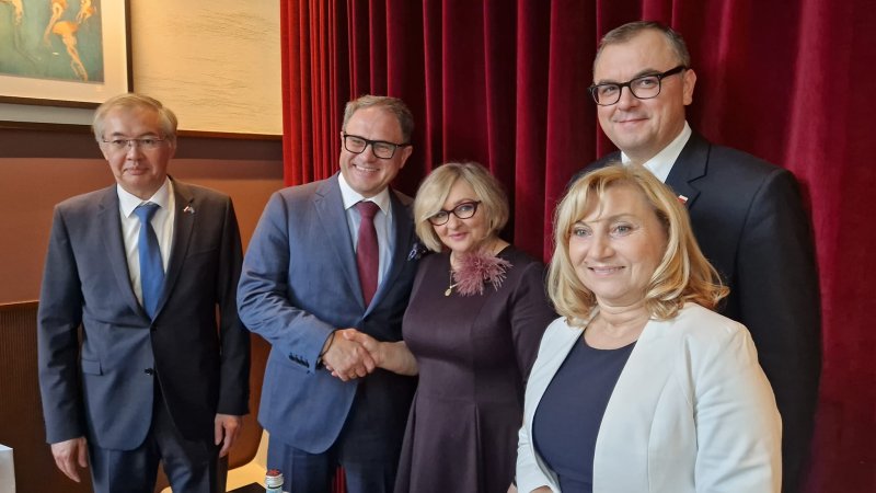 Spotkanie z przedstawicielami Kazachstanu