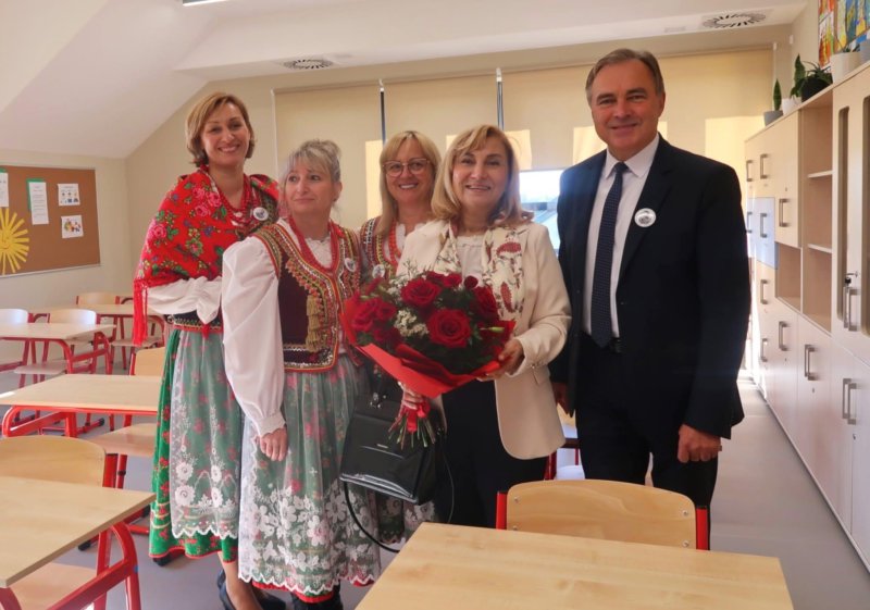 Otwarcie nowego skrzydła budynku w Szkole Podstawowej w Prusach